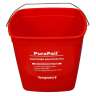 Impact, PuraPail, "Sanitzing", 6qt, Pail, Red