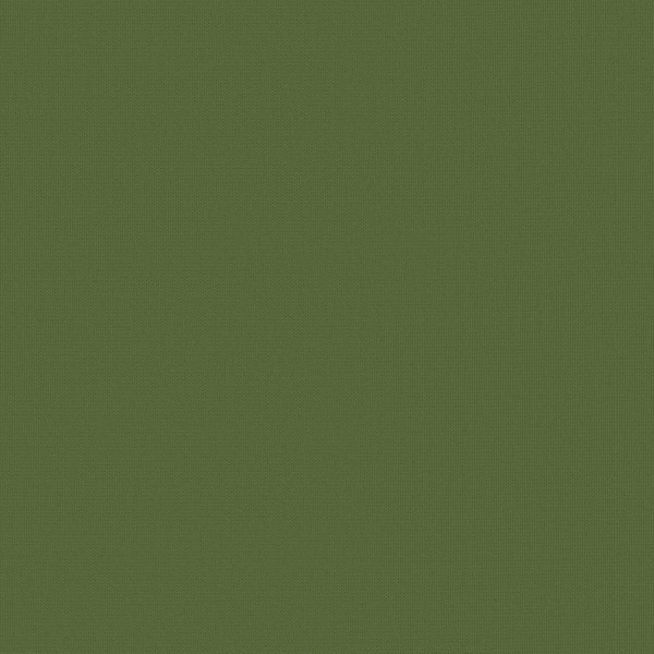Olive-green square fabric swatch displaying a subtle woven texture, evenly colored with faint vertical and horizontal thread patterns; no distinct objects or focal points.