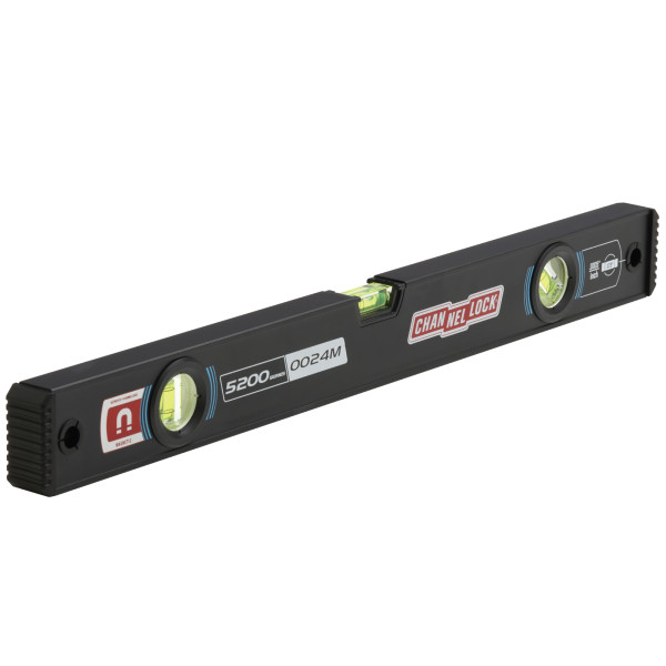 5200-0024M 24-inch Professional-Grade Magnetic Aluminum Box Level