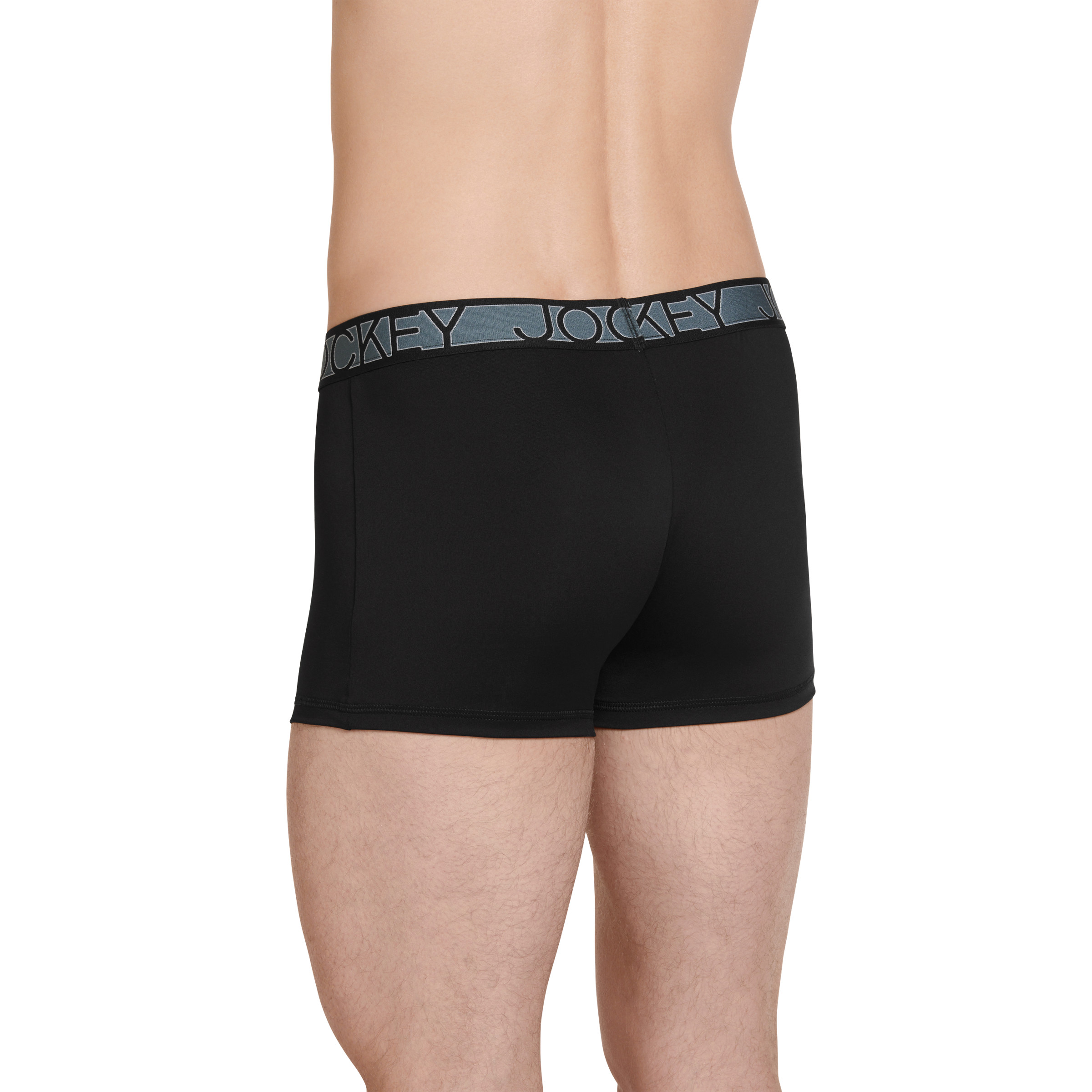 Jockey Men's Active Microfiber 2.5" Trunk - 3 Pack