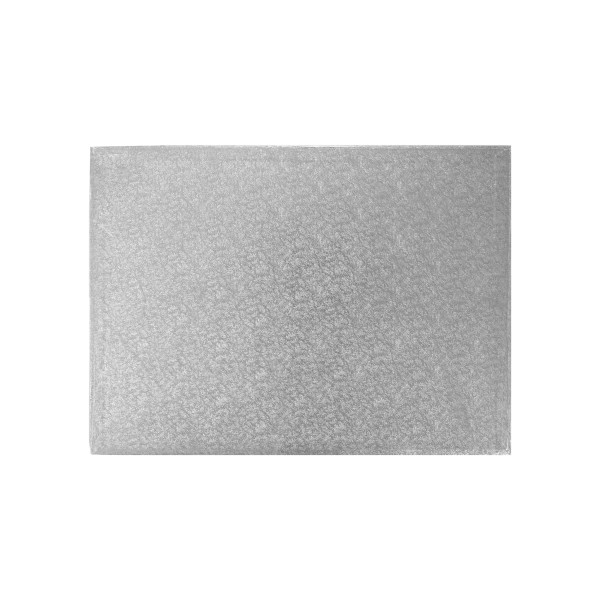 1/2 Sheet Silver Foil Cake Board
