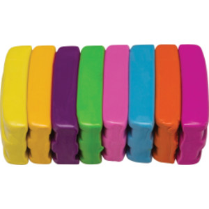 Modeling Clay, 8 Neon Color Assortment, 8 Sticks, 220 grams Total