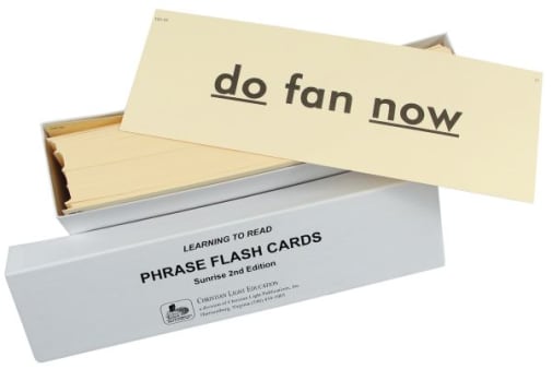Christian Light Phrase Flash Cards - 2nd Edition