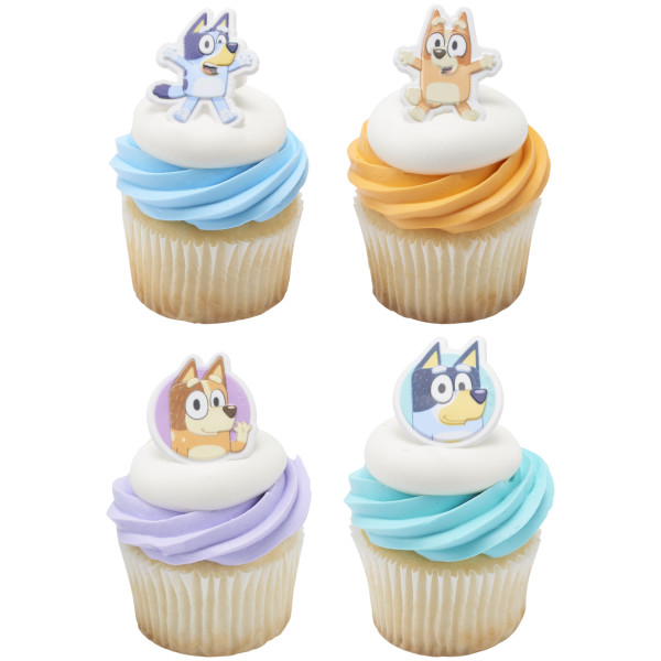 Bluey So Much Fun Cupcake Rings