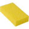 Hillyard, Trident, Large 8AU Cellulose Sponge, Rectangle, 4.19"x7.56", Yellow