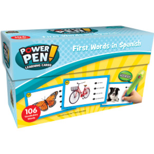 Power Pen&reg; Learning Cards: First Words in Spanish