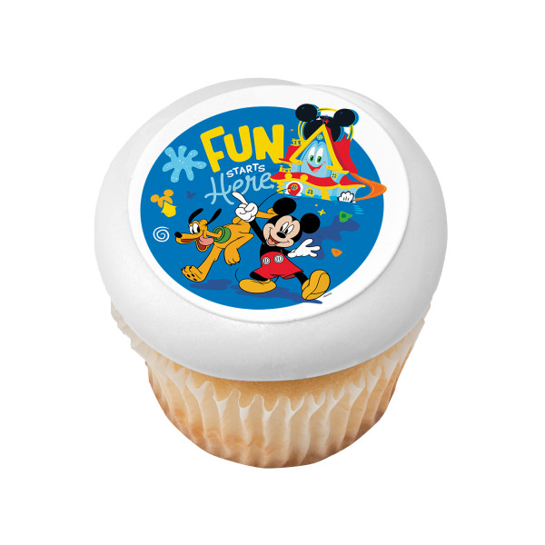 Disney Mickey Mouse Funhouse Fun Starts Here! PhotoCake® Edible Image®