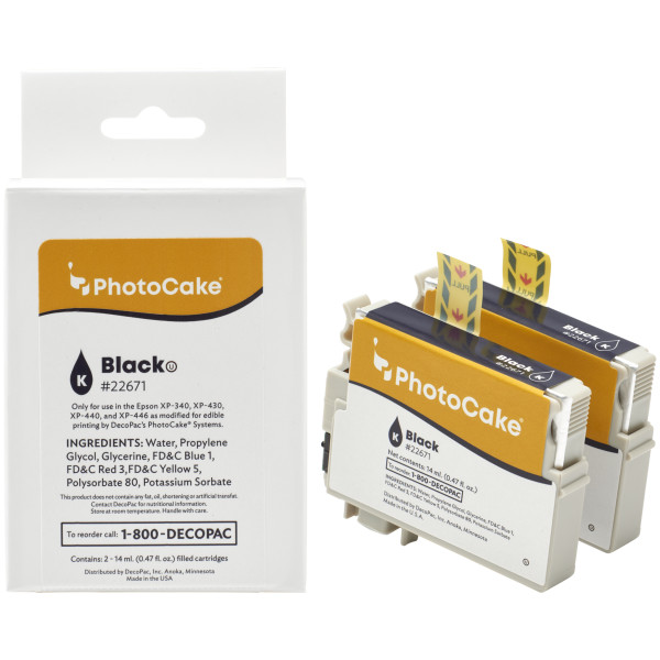XP340, XP430, XP440 and XP446 Cartridge-Black PhotoCake® Ink