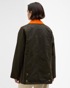 Icons Modern Beadnell Waxed Jacket Olive/Ancient