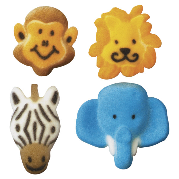 Jungle Animal Assortment Dec-Ons® Decorations