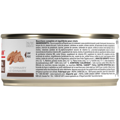 Royal Canin Veterinary Diet Feline Gastrointestinal Canned Cat Food