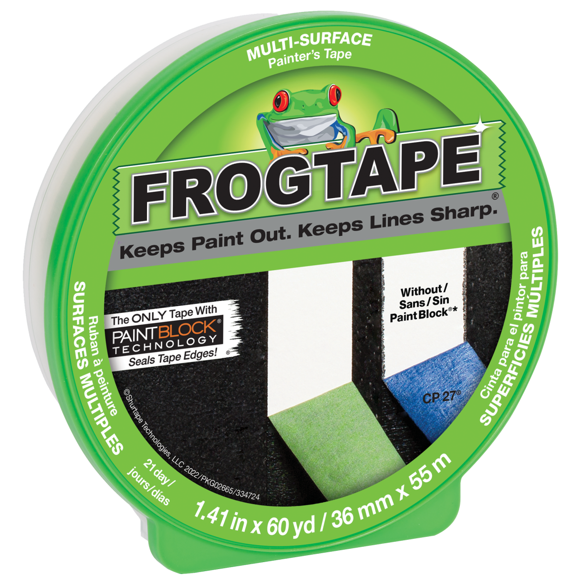 FrogTape<sup>®</sup> Multi-Surface Painter's Tape Primary Product Image