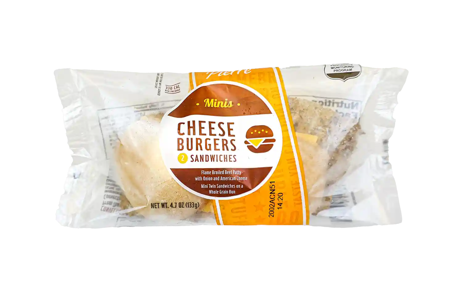 Pierre™ Individually Wrapped Mini Twin Cheeseburgers, 96/4.70 oz._image_21