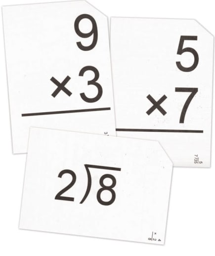 Christian Light Multiplication and Division Flash Cards