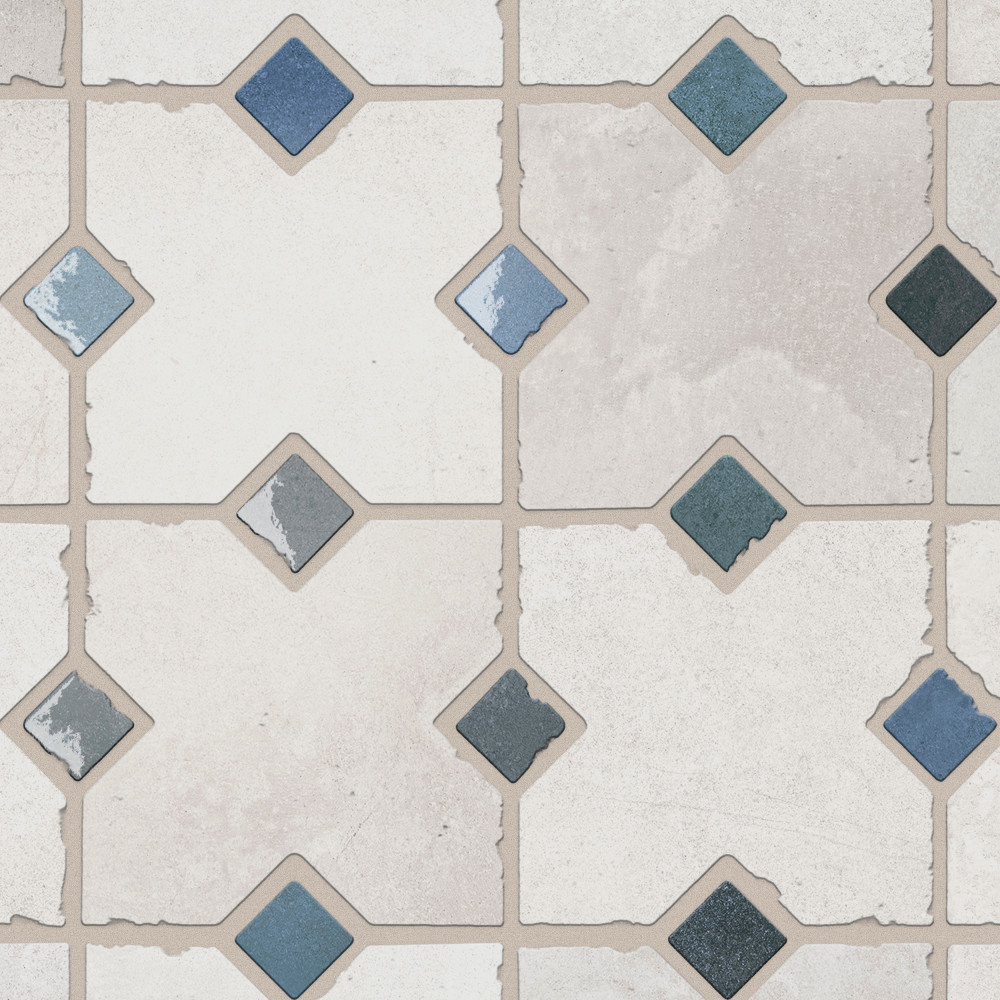 Ruanes Grey 15-3/4 in. x 23-5/8 in. Porcelain Floor and Wall Tile ...
