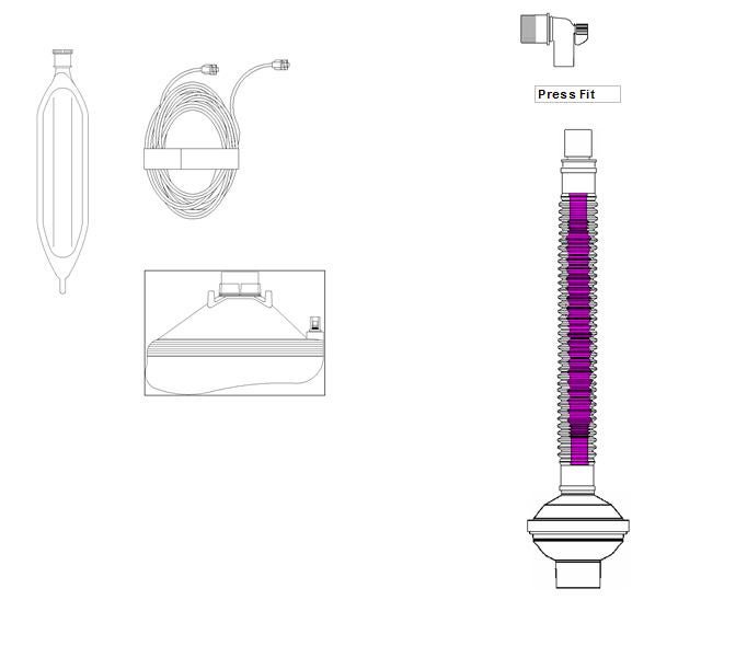 Universal Flex2® Breathing Circuit