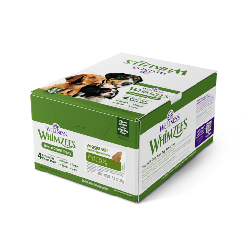 WHIMZEES Veggie Ear back packaging