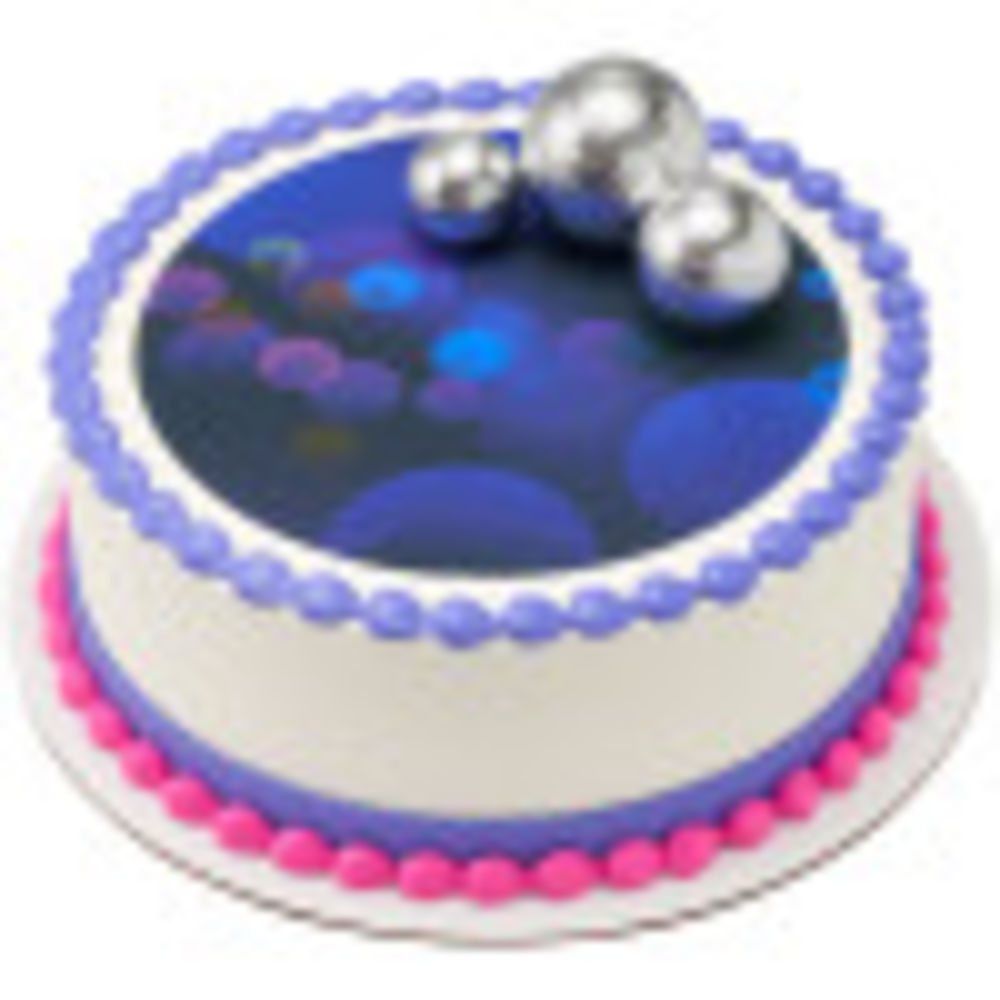 Image Cake Groovy Disco Ball