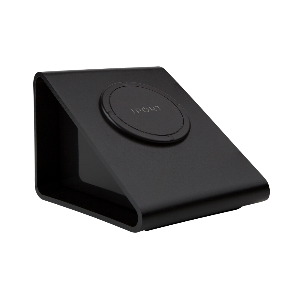 IPORT LAUNCH BaseStation, the black iPad charging station and magnetic mount by IPORT.