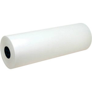 Lightweight Kraft Paper Roll, White, 24" x 1000', 1 Roll