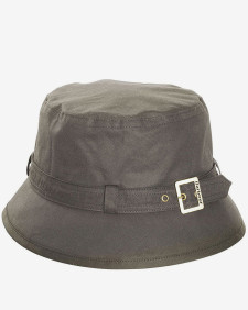 Kelso Waxed Belted Hat Olive