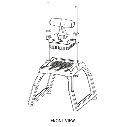 Engineering front view