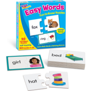 Easy Words Fun-to-Know&reg; Puzzles