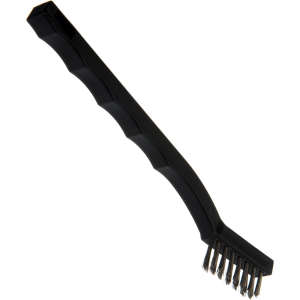 Carlisle, Flo-Pac, 1.7in, Utility Brush with Crimped Bristles, Steel Bristles, Black