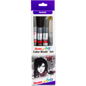Color Brush Set, Neutrals, Peggable Box Set