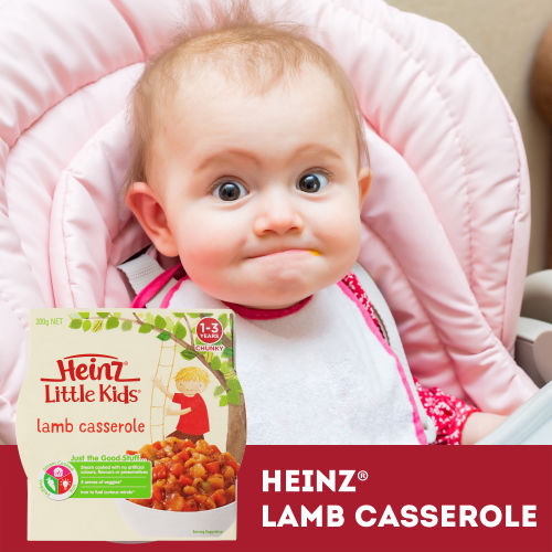  Heinz® Little Kids® Lamb Casserole 200g 1-3 years 