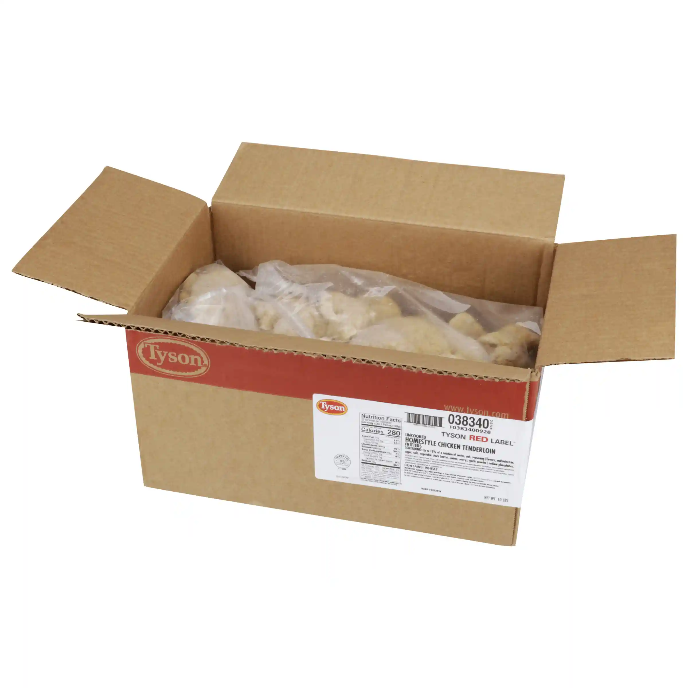 Tyson Red Label® Uncooked Homestyle Chicken Tenderloin Fritters _image_4