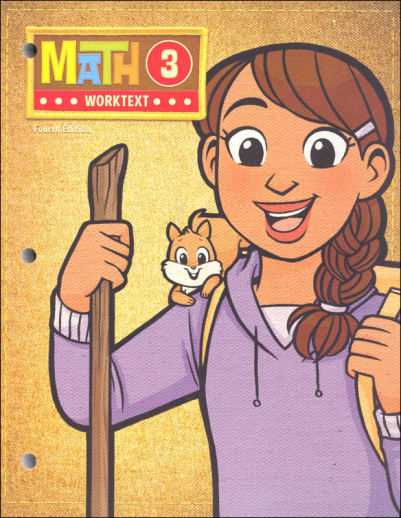 BJU Press Math 3 Student Worktext 4th Edition