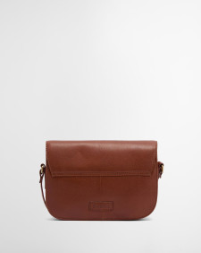 Isla Leather Crossbody Bag Brown