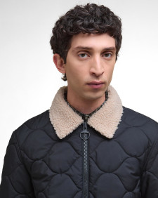 Jig Quilted Jacket Navy