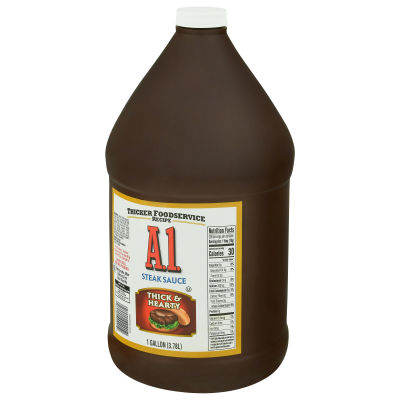 A1 1 GA BURGER SAUCE THICK AND HEARTY 1 BOTTLE EACH