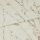 Cream linen-look curtain fabric with soft green stems and peach buds, folded across the frame, overlapping at the center; close-up view with gentle, diffuse lighting showing woven texture.