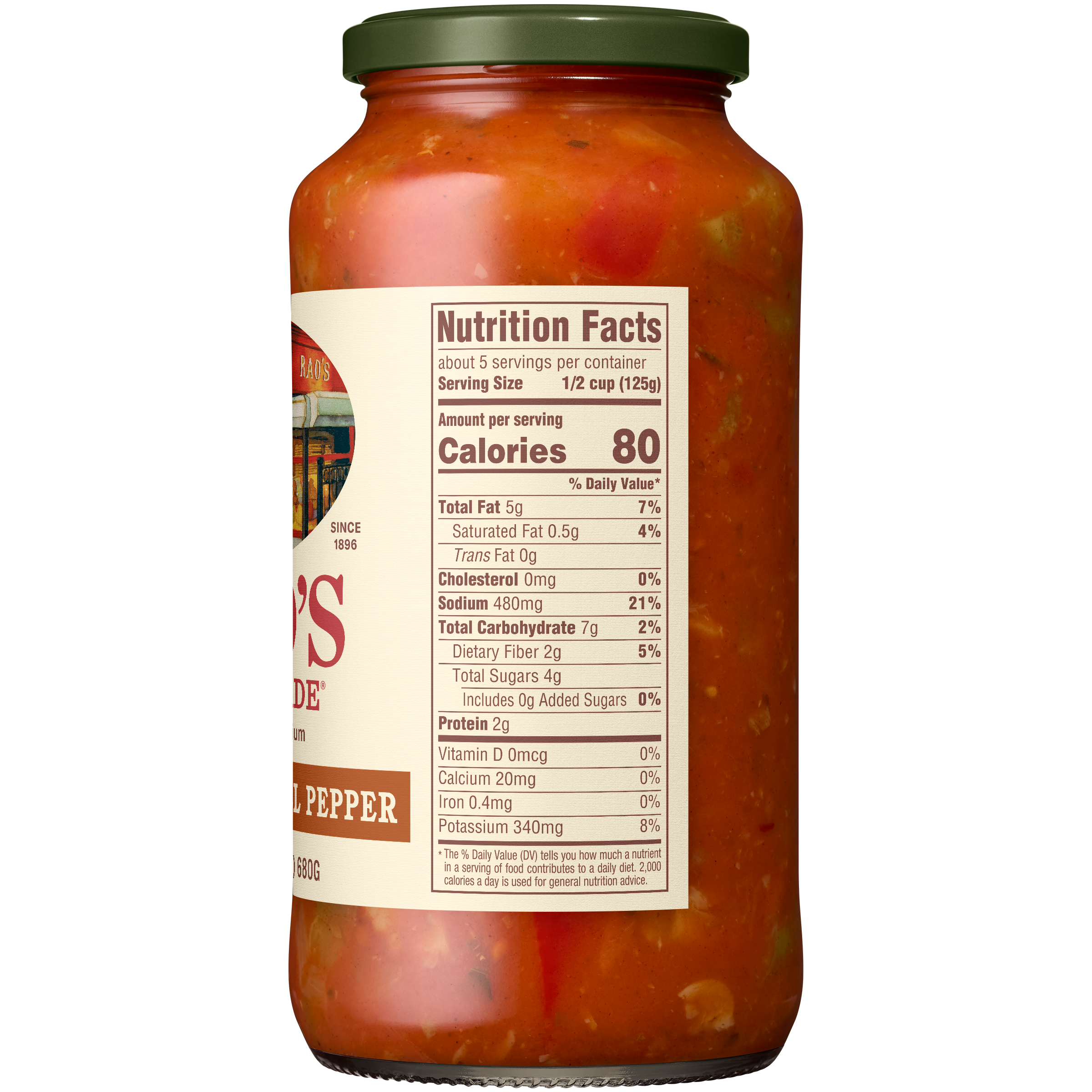 Mushroom & Bell Pepper Sauce, 24 oz - Right Image