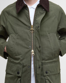Giacca casual oversize Bedale con finitura manopesca 