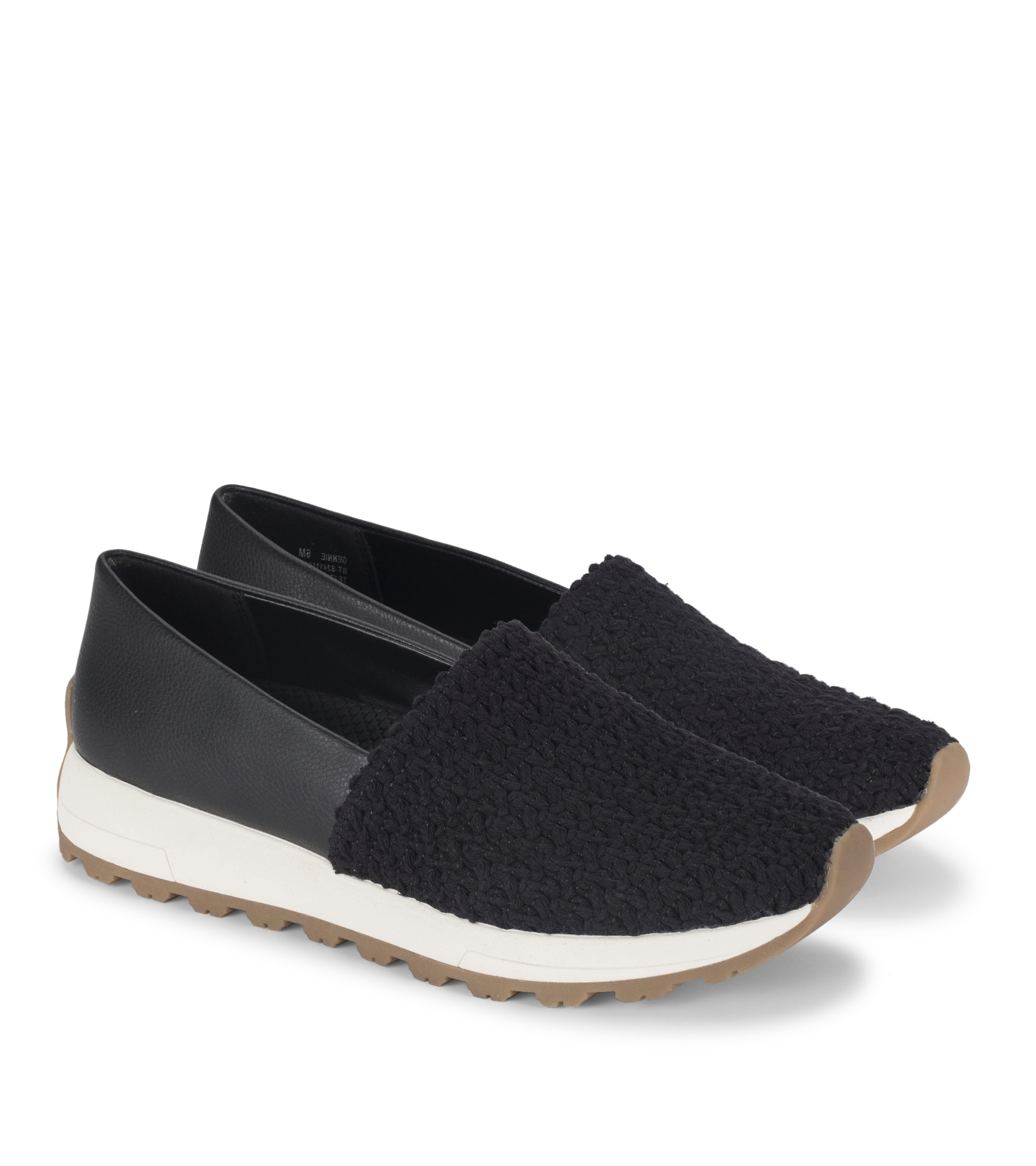 Baretraps GENNIE Women's Casuals Black Crochet Size 10 M (BT30388)