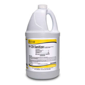 Hillyard,  H-129 Sanitizer with Insert,  1 gal Bottle