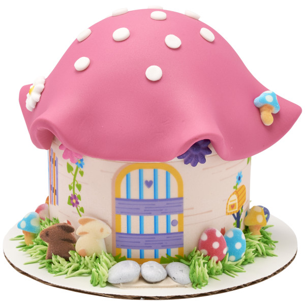 Easter Cottage PhotoCake® Edible Image® Strips