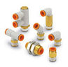 Male Connector, Brass, 3/8 in.