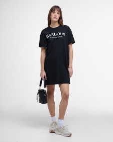 Cali T-Shirt Dress Black