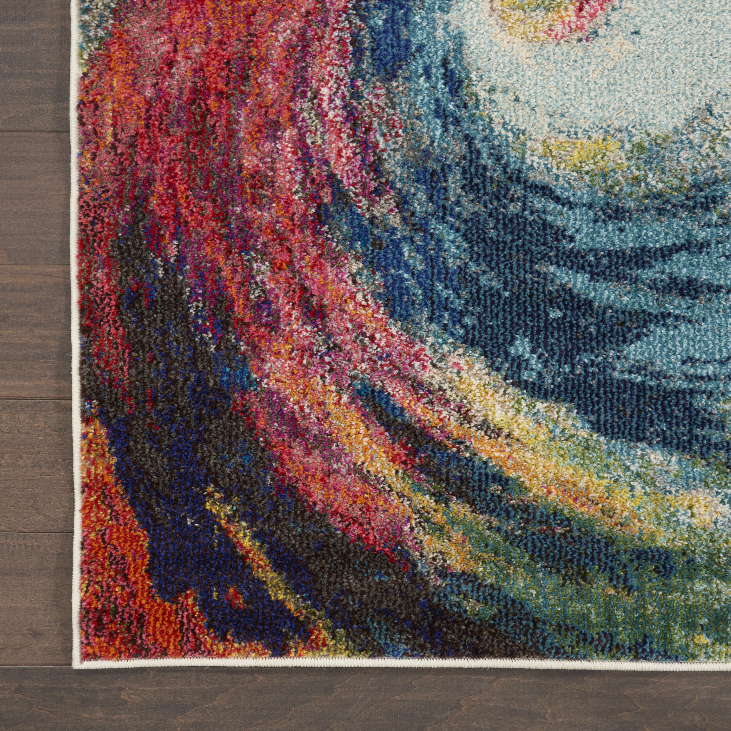 Nourison Celestial 2' x 6' Wave Modern Indoor Rug