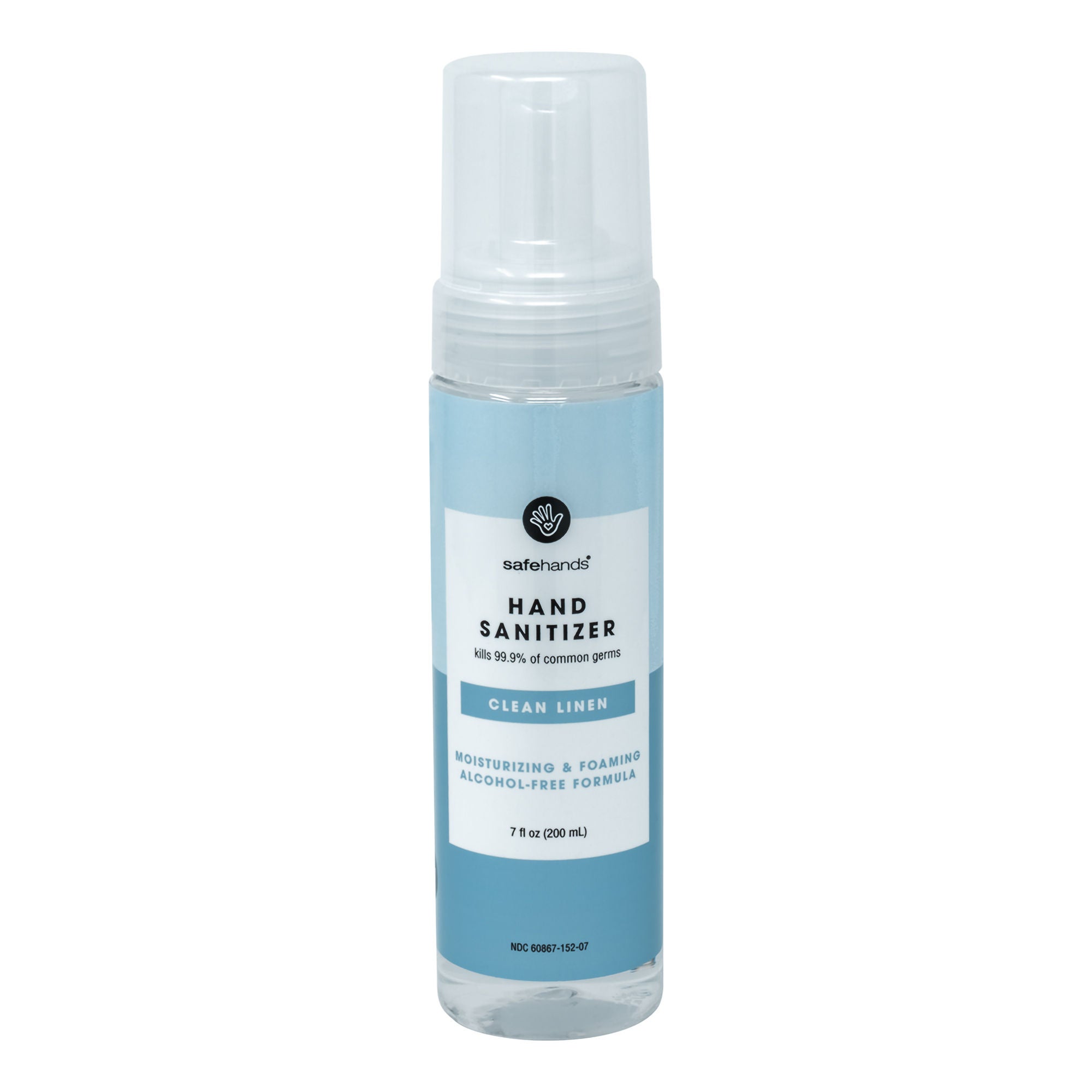 safeHands® Alcohol-Free Hand Sanitizer 7-ounce Bottle, Clean Linen Scent