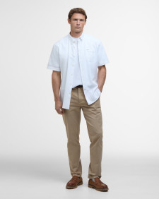 Nelson Regular Short-Sleeved Shirt Classic White
