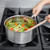 3 ¼-quart Intrigue® stainless steel saucepan in mirror finish