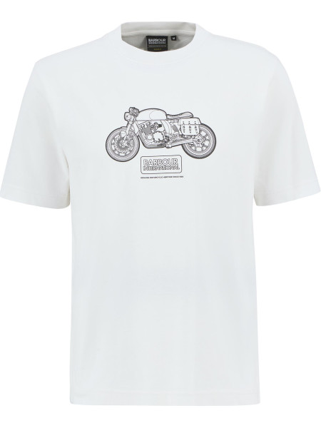 T-shirt con stampa Morris Motorbike T-shirt con stampa Morris Motorbike