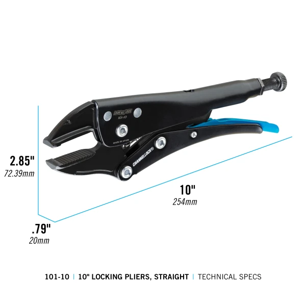 101-10 10-inch Straight Jaw Locking Pliers