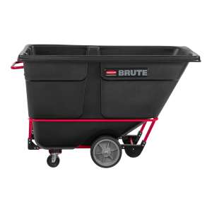 Rubbermaid Commercial, BRUTE Heavy Duty, Tilt Truck, 27 cu ft, Black